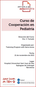 Curso de cooperación en pediatría